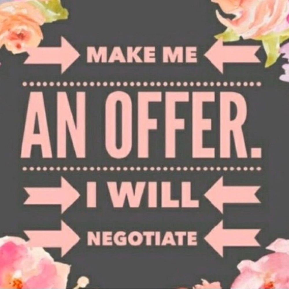 Make an offer! Bundle! I will negotiate with multiple items!!!